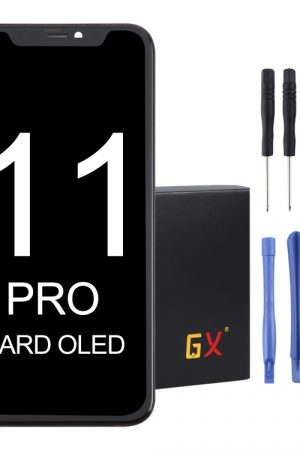 Schermo LCD in materiale OLED e digitalizzatore assemblaggio completo con cornice per iPhone 11 Pro