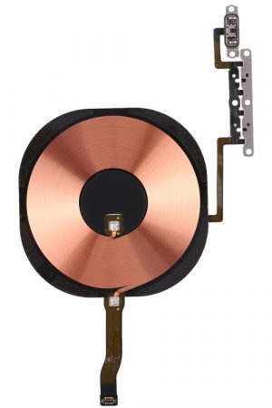 Modulo di ricarica wireless con tasto mute e tasto volume per iPhone 11 Pro