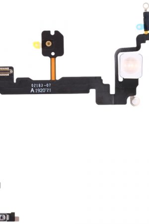 Pulsante di accensione, cavo flessibile per torcia e cavo flessibile per microfono per iPhone 11 Pro