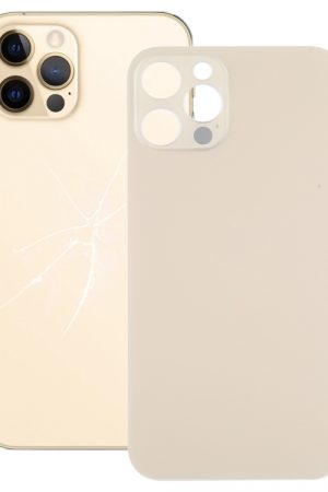 Copribatteria posteriore con foro grande per fotocamera di facile sostituzione per iPhone 12 Pro