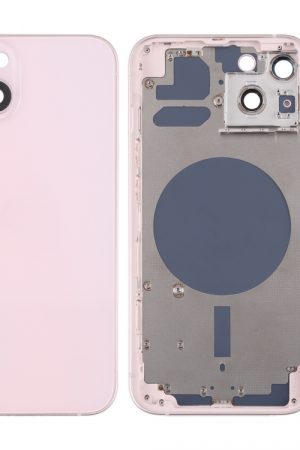 Cover posteriore con vassoio per scheda SIM, tasti laterali e obiettivo della fotocamera per iPhone 13