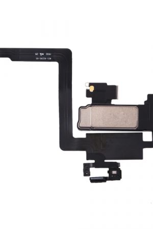 Altoparlante auricolare con cavo flessibile sensore microfono per iPhone 11 Pro Max