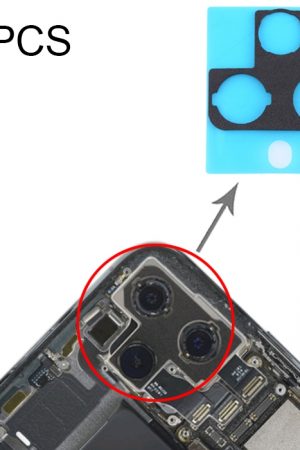 10 pezzi tamponi in schiuma spugna antipolvere per fotocamera posteriore per iPhone 11 Pro / 11 Pro Max