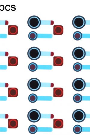 100/Set Adesivo sigillante per ombreggiatura LCD per fotocamera frontale per iPhone 14/14 Plus