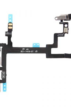 Cavo flessibile per pulsante di accensione e pulsante del volume con staffe per iPhone 5