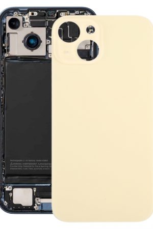 Per la cover posteriore della batteria in vetro per iPhone 15