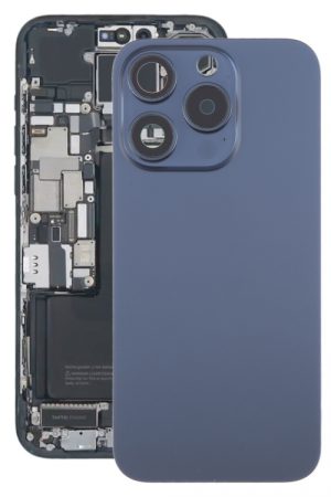 Per iPhone 15 Pro Cover posteriore batteria con copriobiettivo fotocamera + magnete MagSafe