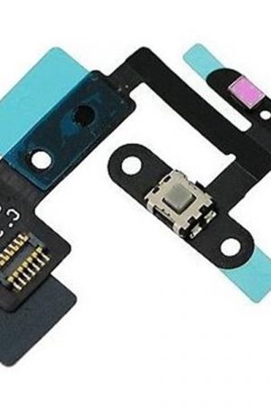 Pulsante di accensione e cavo flessibile per microfono per Apple iPad Air 2 / iPad 6