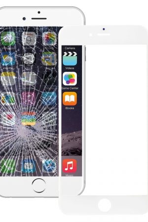 Lente esterna in vetro dello schermo anteriore con cornice della cornice dello schermo LCD anteriore e adesivo OCA otticamente trasparente per iPhone 6