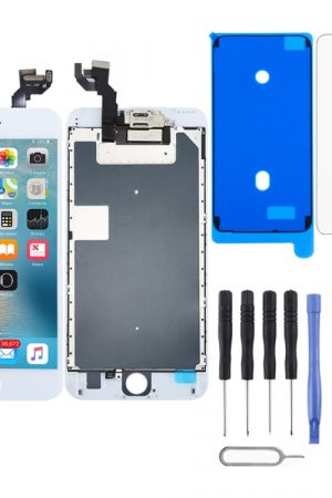 Schermo LCD e digitalizzatore assemblato completo con fotocamera frontale per iPhone 6s Plus