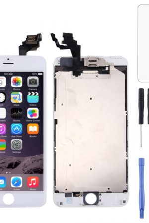 Schermo LCD e digitalizzatore assemblato completo con fotocamera frontale per iPhone 6 Plus