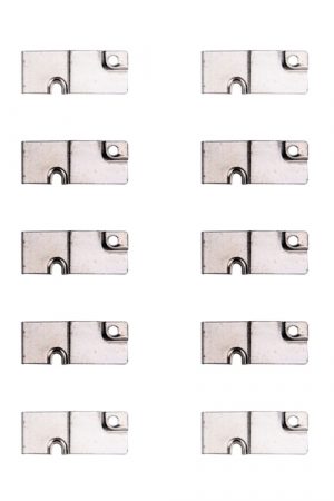 10 pezzi per staffa supporto statore blocco porta di ricarica per iPhone 6 Plus