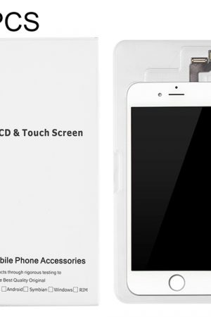 Confezione da 50 pezzi Scatola bianca in cartone per iPhone 6s e 6 Schermo LCD e digitalizzatore Assemblaggio completo