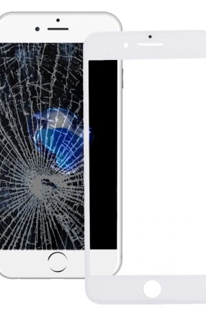 2 in 1 per iPhone 7 (lente in vetro esterna dello schermo anteriore originale + cornice originale)