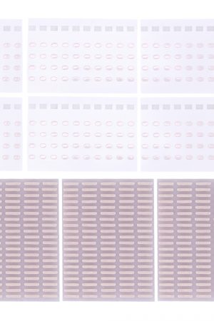 100 set per adesivi indicatori di garanzia per danni causati dall'acqua per iPhone 7 e 7 Plus