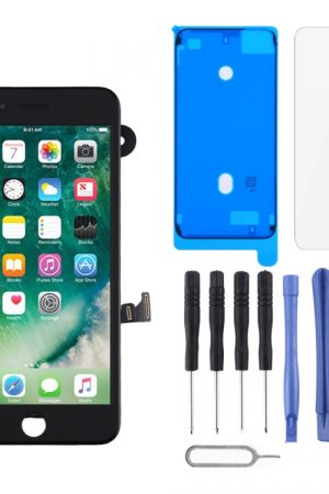 L'assemblaggio completo dello schermo LCD e del digitalizzatore include la fotocamera frontale per iPhone 7 Plus