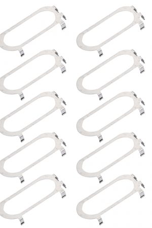 10 PCS per iPhone 7 Plus Staffa di fissaggio per fotocamera posteriore