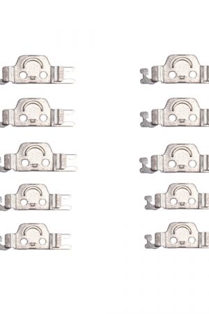 10 PC per iPhone 7 Plus e 7 Staffe di fissaggio del pulsante del volume / pulsante di accensione