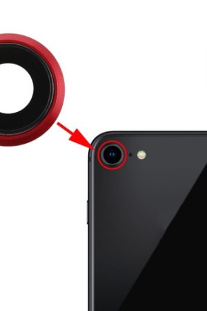 Cornice posteriore della fotocamera con copriobiettivo per iPhone 8