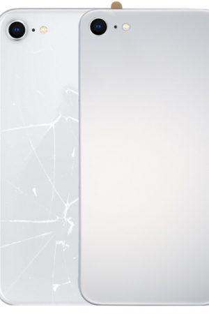 Cover posteriore della batteria con superficie a specchio in vetro per iPhone 8