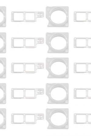10 set per cornice del modulo fotocamera frontale per iPhone 8 + staffa di fissaggio del sensore