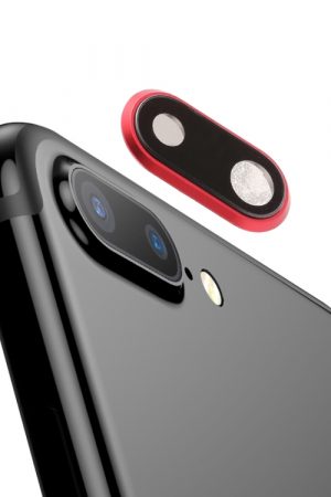 Cornice della fotocamera posteriore con copriobiettivo per iPhone 8 Plus
