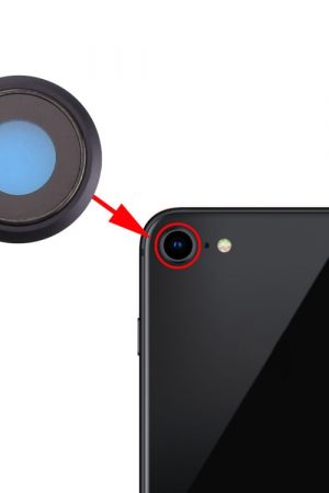 Anello dell'obiettivo della fotocamera posteriore per iPhone 8