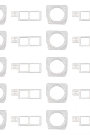 10 set per cornice del modulo fotocamera frontale per iPhone 8 Plus + staffa di fissaggio del sensore