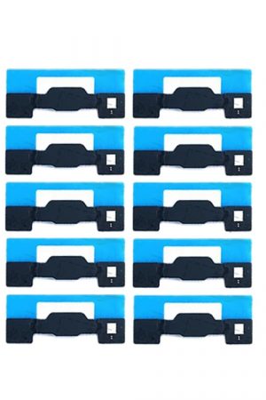 Cover in ferro fissa con pulsante home per impronte digitali 10 PC per iPad 5 / A1822 / A1823