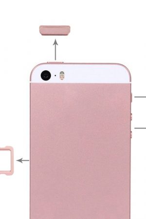 Pulsanti laterali + vassoio scheda SIM per iPhone SE