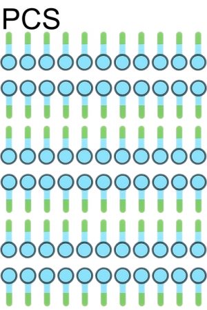 Fotocamera frontale da 100 PC (piccola) Slice Pad in schiuma di spugna per iPhone X.