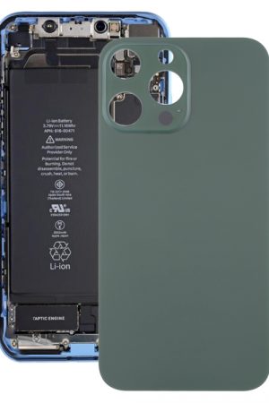 Cover posteriore in vetro con aspetto Imitazione di IP13 Pro per iPhone XR (verde)