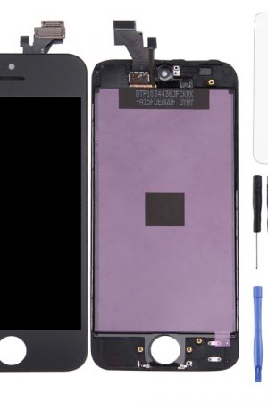Schermo LCD e digitalizzatore assemblato completo con cornice per iPhone 5