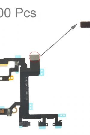 Tappetino in spugna da 100 pezzi per cavo flessibile con pulsante di accensione per iPhone 5S