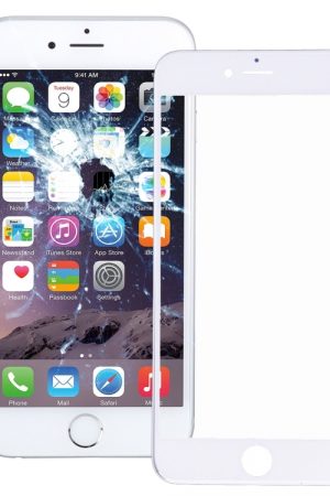 2 in 1 per iPhone 6 (lente in vetro esterna dello schermo anteriore + cornice)