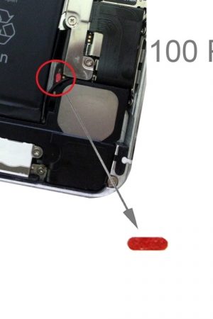 100 PCS per iPhone 6Card Anello Adesivo impermeabile Adesivo sensibile all'acqua