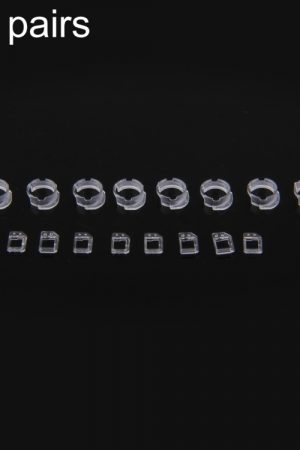 Cornice per modulo fotocamera frontale con staffa di fissaggio sensore per iPhone 6 e 6 Plus, 100 paia