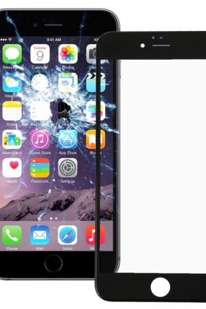 Lente in vetro esterna per schermo anteriore con cornice per schermo LCD anteriore per iPhone 6 Plus