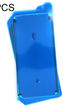 50 PCS per iPhone 6s Guarnizione coperchio batteria Anello cerchio impermeabile (nero + bianco)