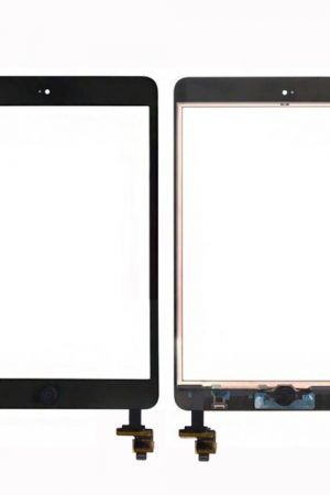 Schermo digitalizzatore touch glass + chip IC + gruppo flessibile di controllo per iPad mini e iPad mini 2