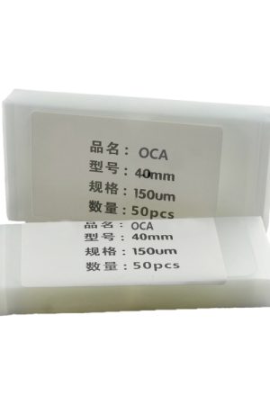 Pezzi di ricambio per iPhone, 50 PCS Adesivo ottico OCCA per Apple Watch Serie 4/5/6 44mm