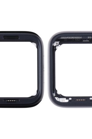 Per Apple Watch Series SE 2022 Piastra con cornice centrale in acciaio inossidabile da 44 mm