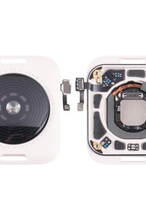 Cover posteriore in vetro con bobina di ricarica wireless per Apple Watch Series SE 2022 40mm GPS Edition (colore Starlight)