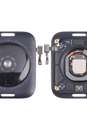 Cover posteriore in vetro con bobina di ricarica wireless per Apple Watch Series SE 2022 44mm GPS Edition