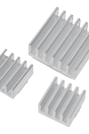 Spessori per dissipatore di calore in alluminio per dissipatore di calore 3 in 1 per Raspberry Pi 3/2