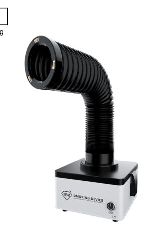 TBK 638 Mini 50W Strumento per fumatori di purificazione efficiente,