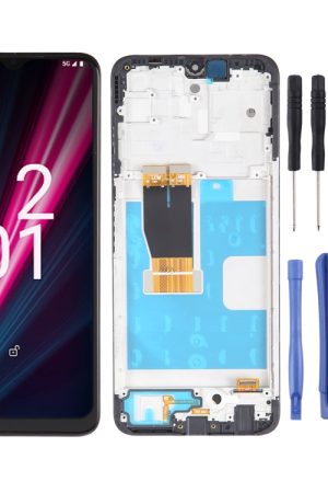 Schermo LCD per T-Mobile Revvl 6 Pro Digitizer Assemblaggio completo con cornice