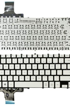 Tastiera del computer portatile con tasto Invio inglese