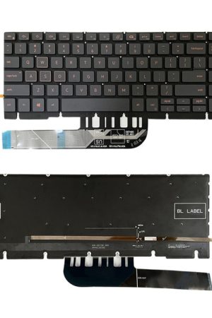 Tastiera per laptop con retroilluminazione arancione versione USA