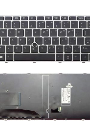 Tastiera retroilluminata per laptop versione US senza dita